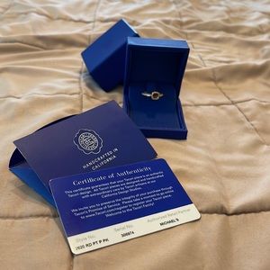 Tacori 18k rose gold ring